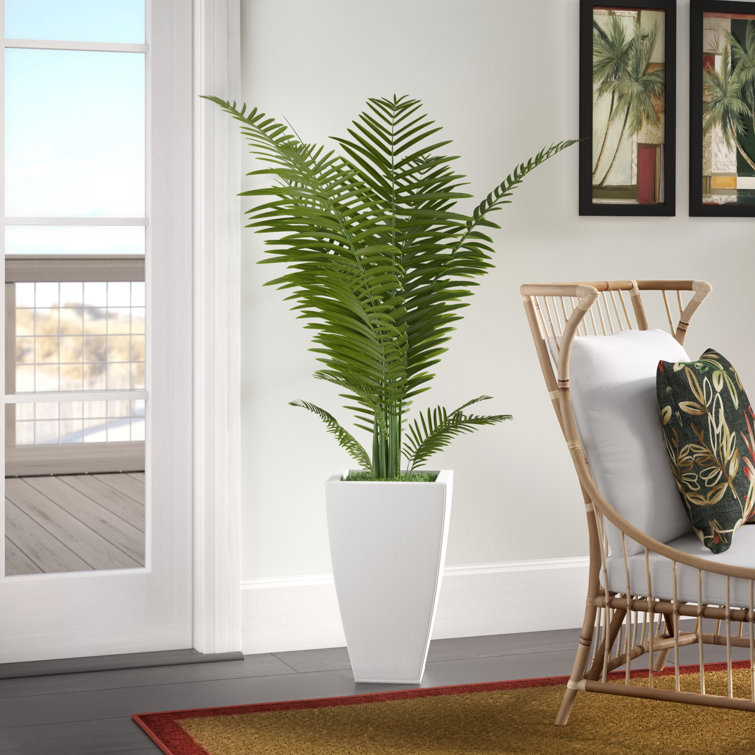 Bay Isle Home 36" Artificial Palm Tree on Decorative Vase & Reviews